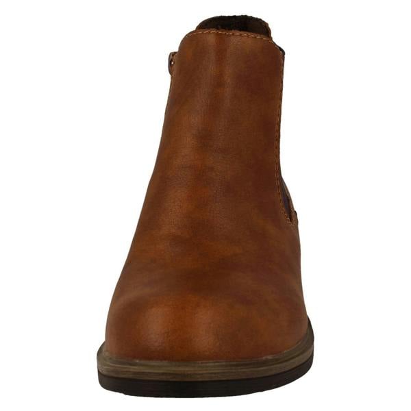 Rieker Ladies Rieker Elasticated Gusset Panel Chelsea Boots 72254