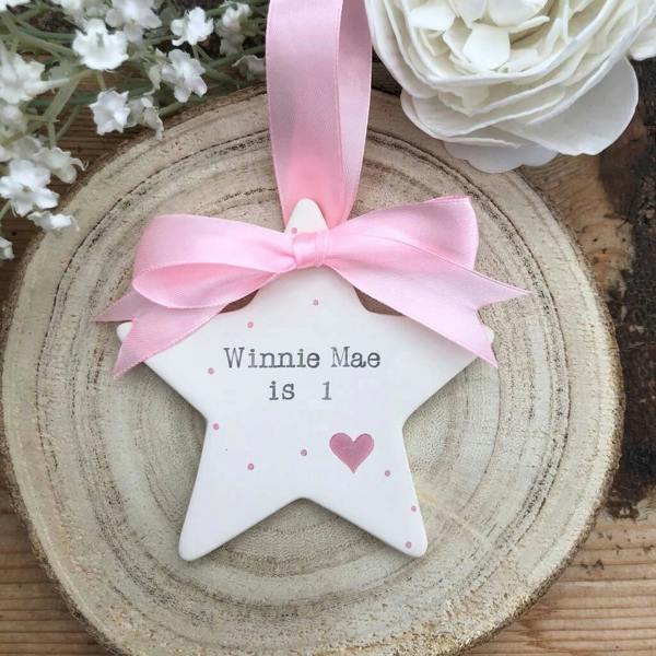 Personalised 1st Birthday Gift - lifestyle shot
