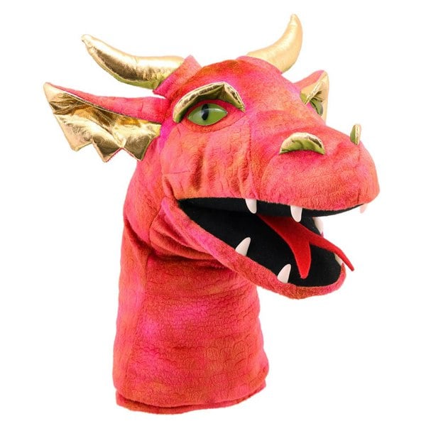 The Puppet Company Large Dragon Heads - Dragon (Red)