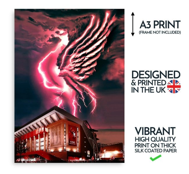 NotNiceThings Liverpool FC Poster - Augmented Reality Art