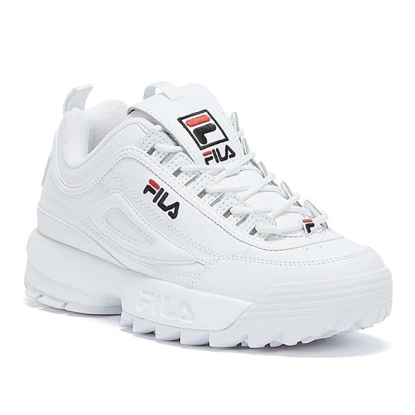 FILA 5FM00002-125 Unisex Disruptor II Premium Core White