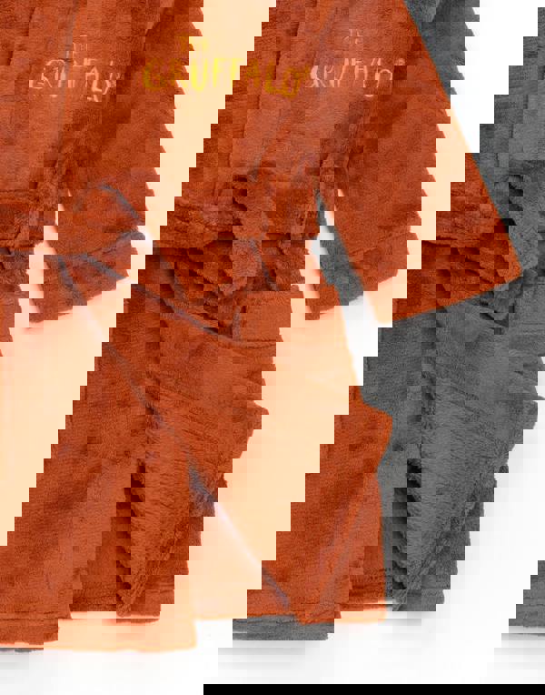 Gruffalo & Friends Boys Brown The Gruffalo Bathrobe