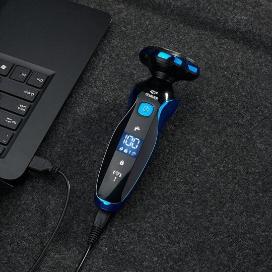Havendro Shavers for Men Electric Razor Wet/Dry Rechargeable Rotary Cordless USB Charging