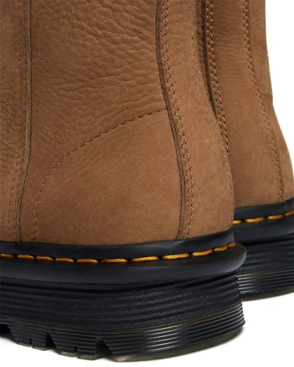 Dr. Martens Zebzag Rigger Milled Nubuck Women's Desert Brown Boots