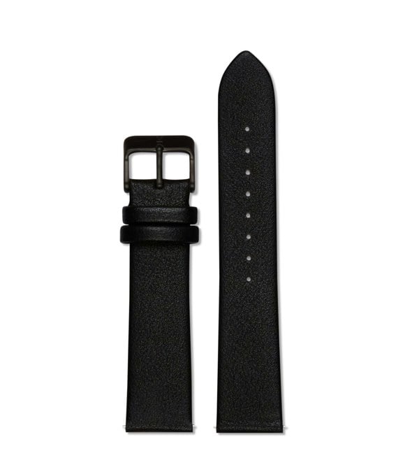 Votch Black with brushed black buckle | 20mm