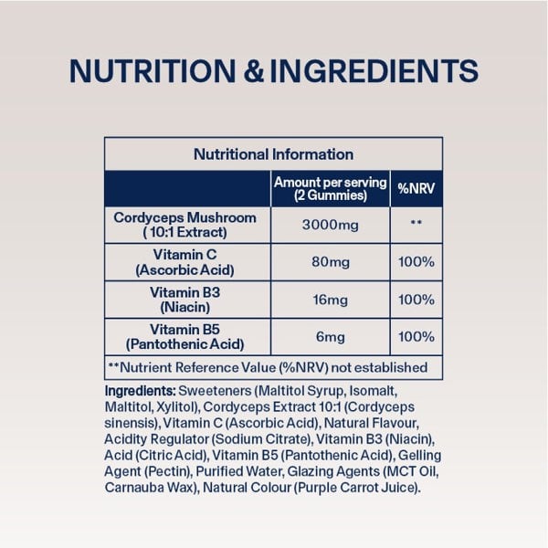 DIRTEA Cordyceps Gummies