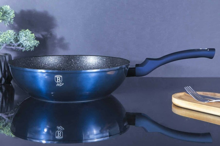 Berlinger Haus BH/1875 28cm Wok - Aquamarine Cookware