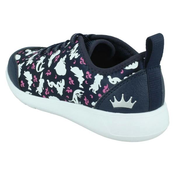 Clarks Girls Clarks Disney Princess Trainers Scape Voyage