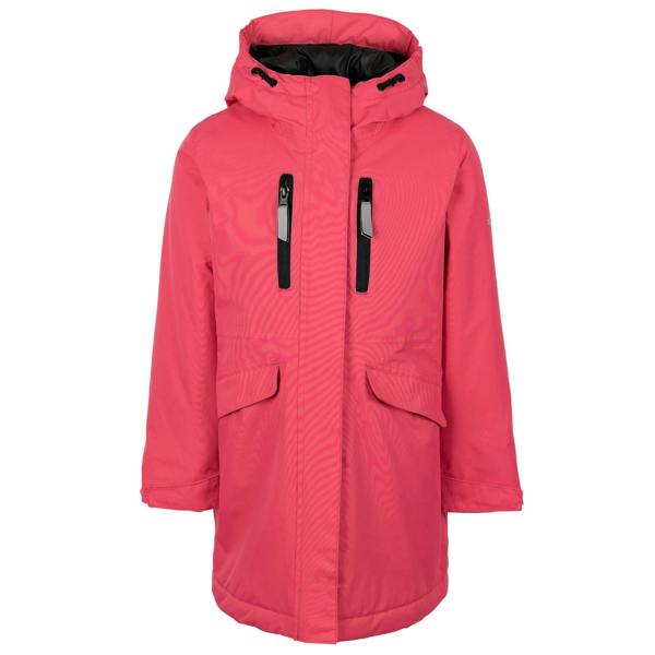 Trespass Girls Roseview Raincoat - Strawberry - 