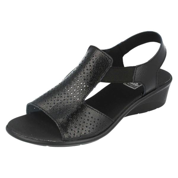 Down to Earth Ladies Down To Earth Casual Wedge Sandals F10879