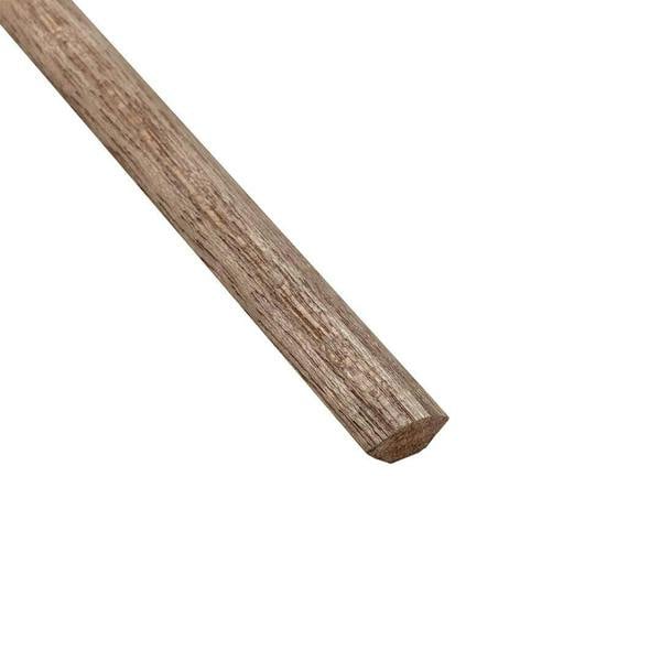 Snowdon Timber Dark Hardwood Quadrant Moulding (T) 12mm (W) 12mm (L) 2400mm