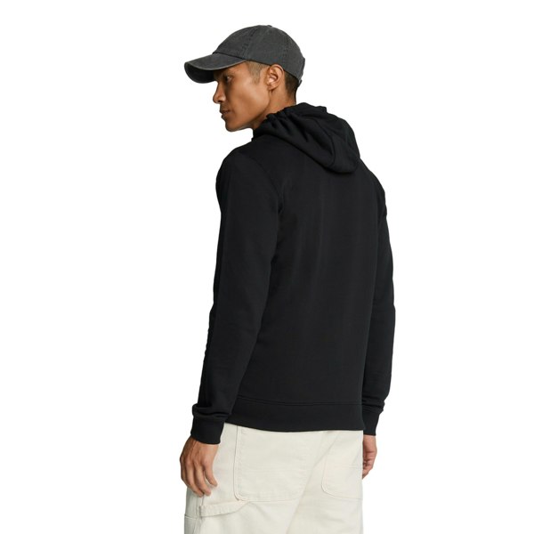 Lyle & Scott Mens Full Zip Hoodie - Jet Black