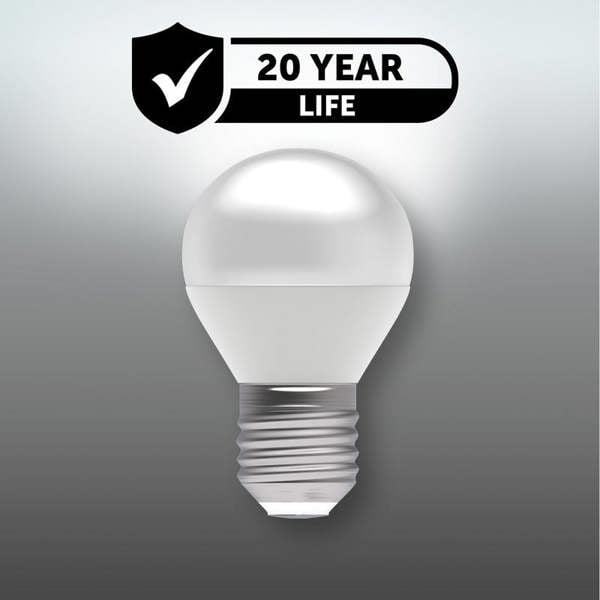 BELL Lighting Dimmable E27 LED Golf Ball Bulb 4.7W Light Bulb