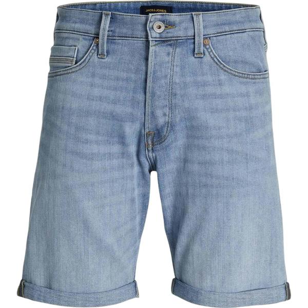 Jack And Jones Mens Chris Original Denim Jean Shorts - Blue Denim - 