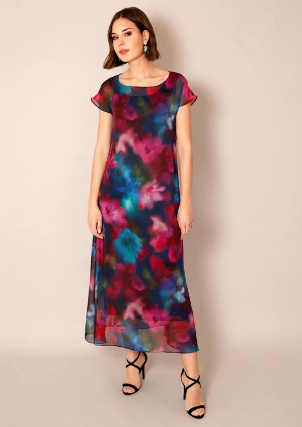 Alie Street London Sasha Maxi Dress (Moonlit Florals)