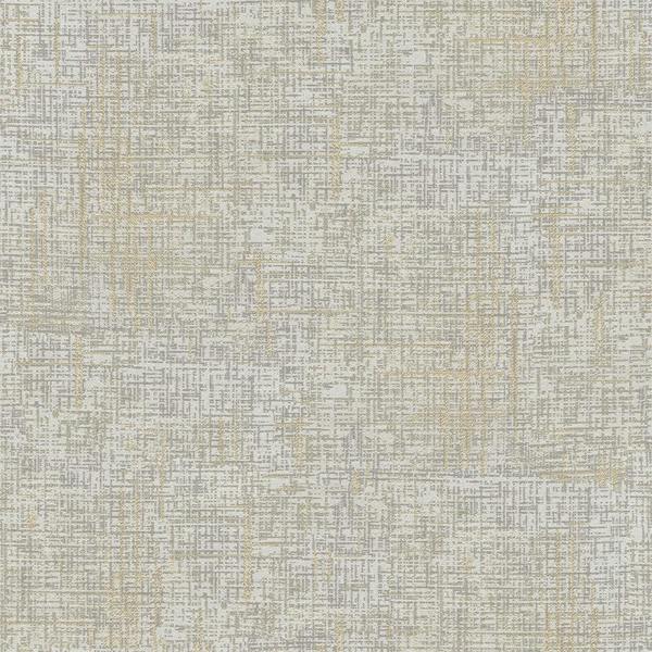 Paoletti Serafina Vinyl Textured Wallpaper - Champagne