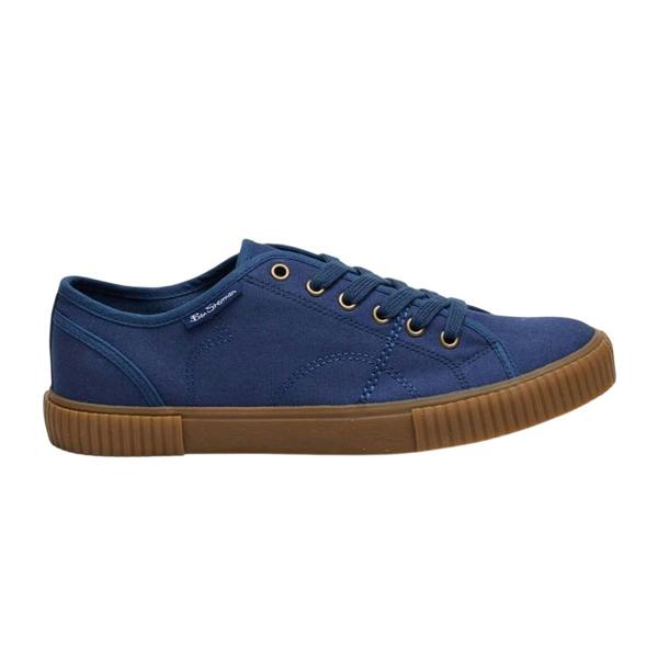 Ben Sherman Mens Canvas Trainers - Navy - 