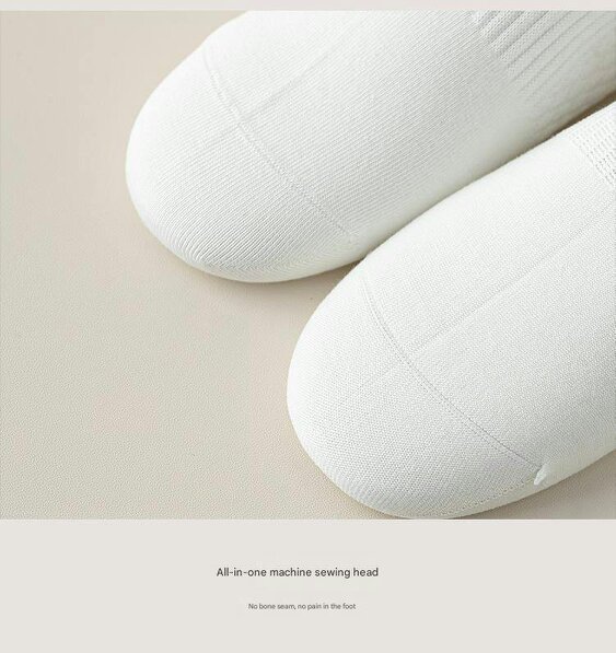 Anniou Men's Boneless Cotton Socks