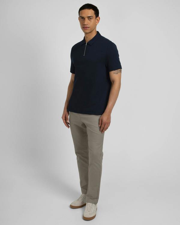 Steel & Jelly Ivy - Square Jacquard Polo Shirt