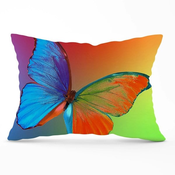 Warren Reed Vibrant Butterfly Cushions