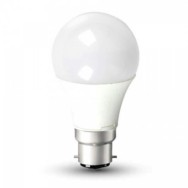 ENER-J Pack of 10 A60 B22 LED Light Bulb, Bayonet Cap (BC) 9W A60, Equivalent to 100W, Ultra Bright 800Lm Non-Dimmable - 3000K