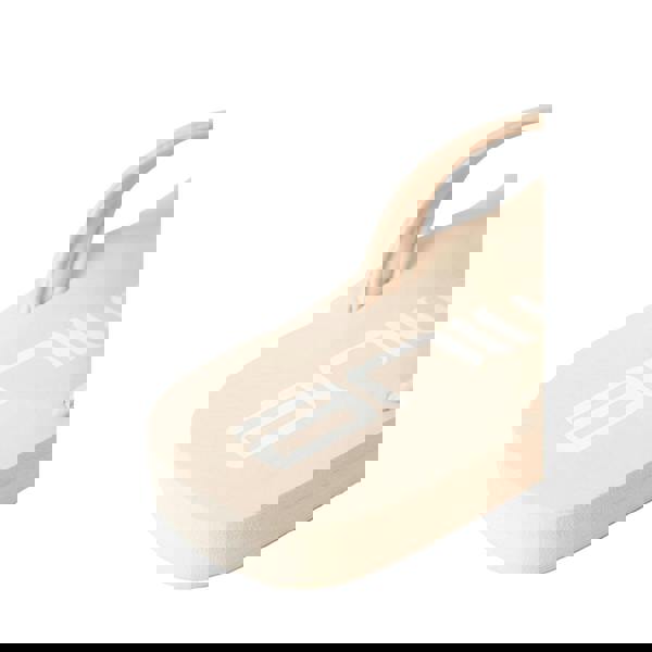 Animal Womens/Ladies Logo Recycled Flip Flops - Beige/White - 