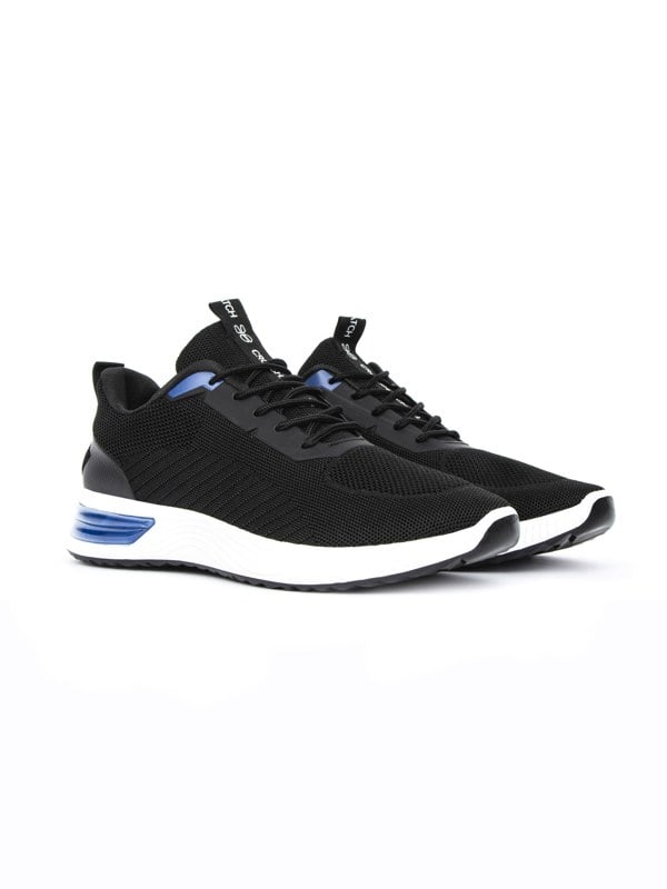 Crosshatch Nyles Trainers Black
