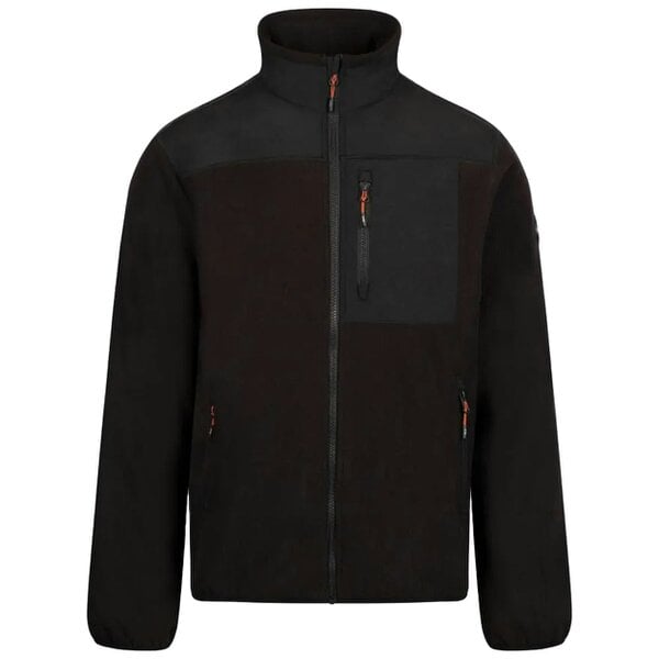 Trespass Mens Lafferty Fleece Jacket - Black