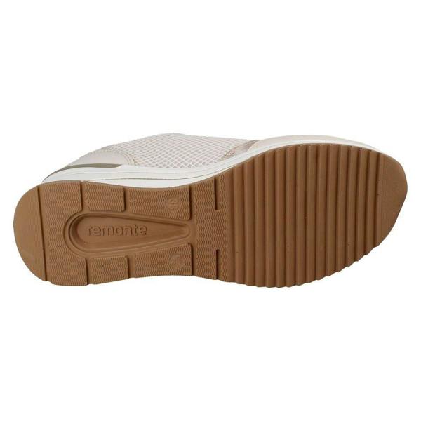 Remonte Ladies Remonte Vegan Lace Up and Zip Trainers D0T19
