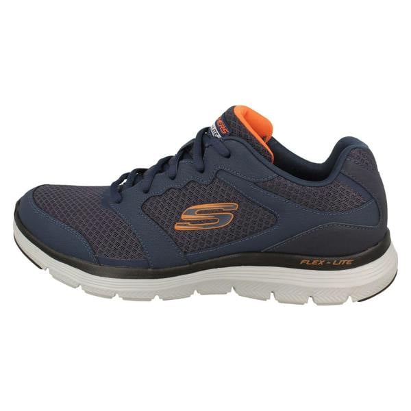 Skechers Mens Skechers Air Cooled Memory Foam Trainers Flex Advantage /232225