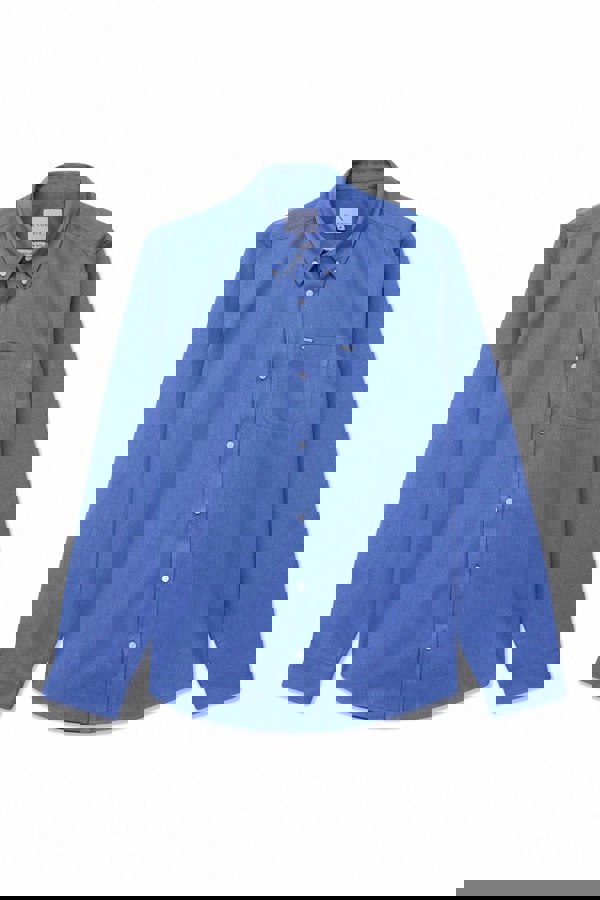 ENORSIA Mens Button Down Collar Long Sleeve Shirt