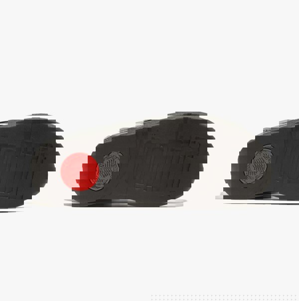 FitFlop HALO BEAD-CIRCLE METALLIC Womens Toe Post Pewter Black