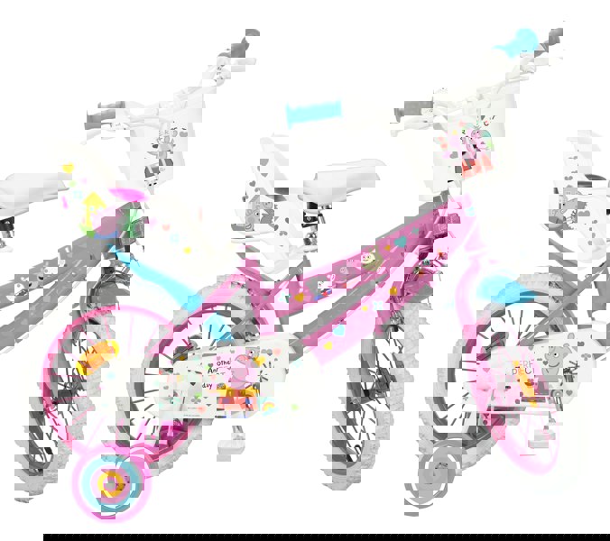 Totum Peppa Pig 14" Bicycle - Pink