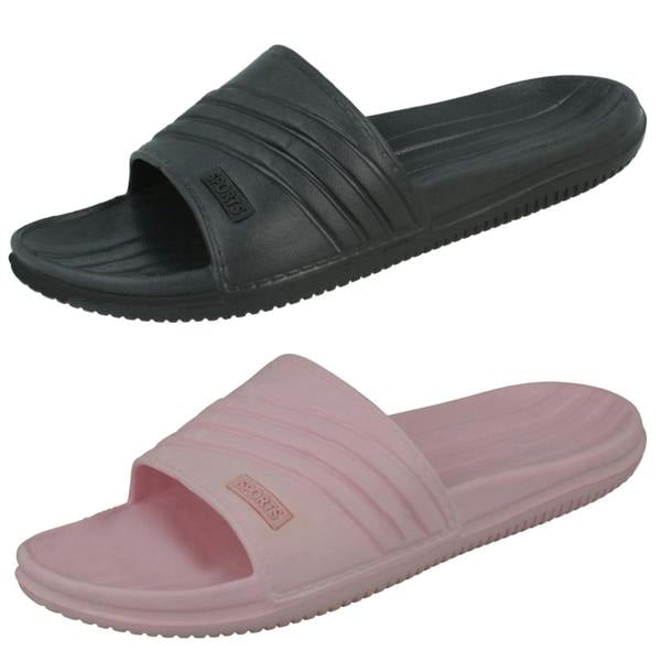 Sport Ladies Sport Casual Slip On Mule Sliders F00391