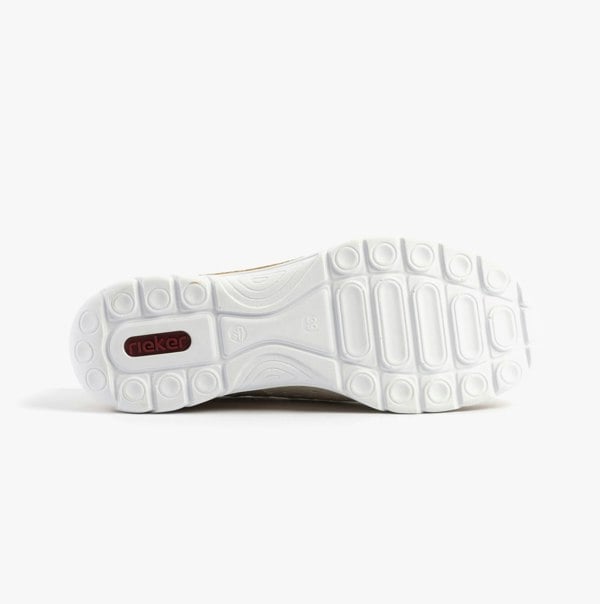 Rieker N42V3-60 Womens Shoes - Beige