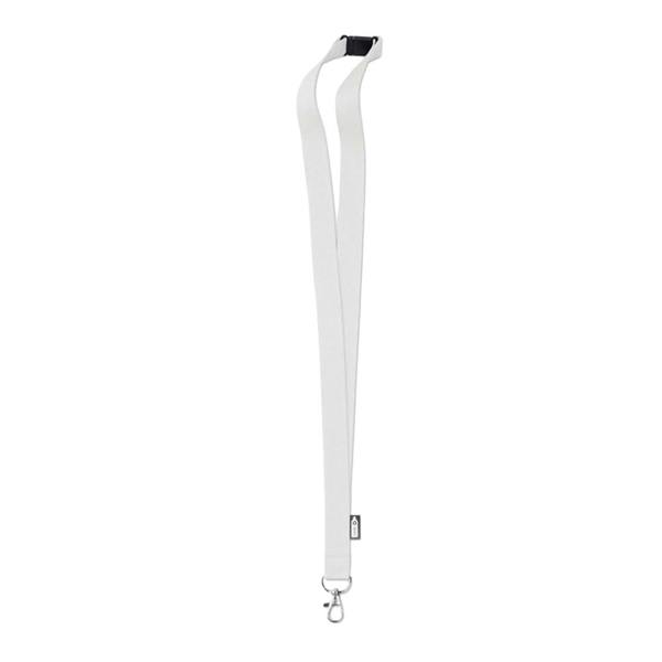 MidOcean Lany RPET Lanyard - White - 