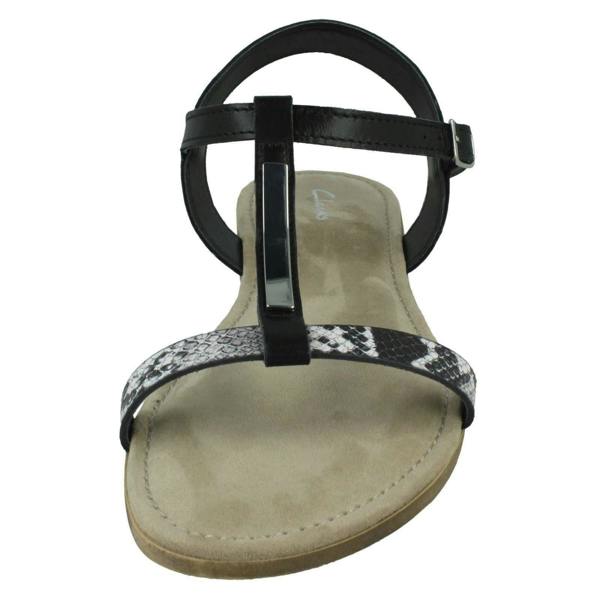 Clarks Ladies Clarks T-Bar Sandals Axelle Ray