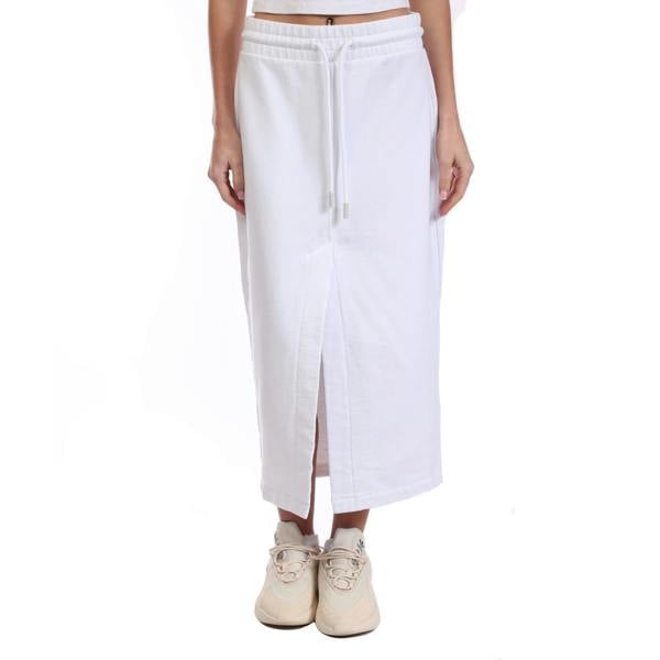 Off-White Off White Womens Diagonal Pocket Skirt - White/Black