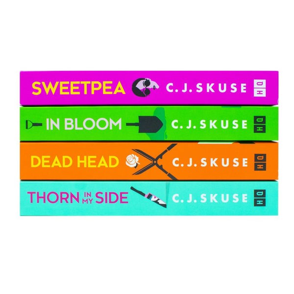 Sweetpea Series 4 Book Set By C. J. Skuse Sweetpea In Bloom, Dead Head & Thorn in my Side