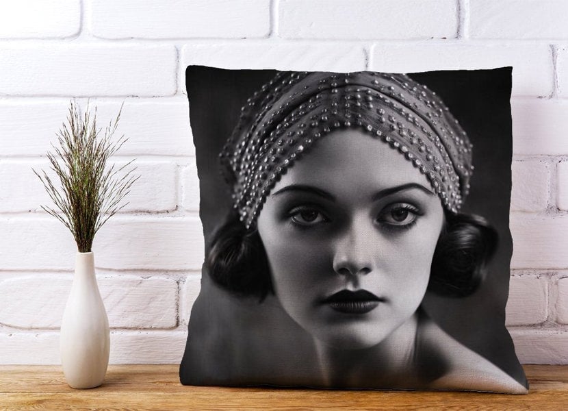 Warren Reed Edwardian Ballerina Portrait Cushions