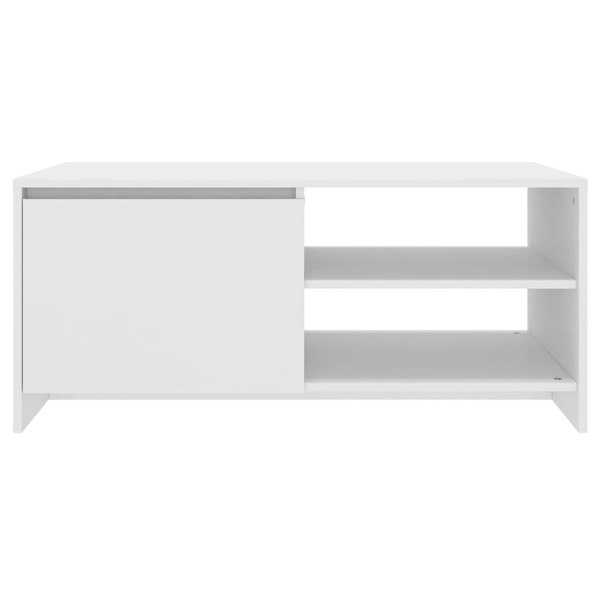 Berkfield Coffee Table White 102x50x45 cm Engineered Wood