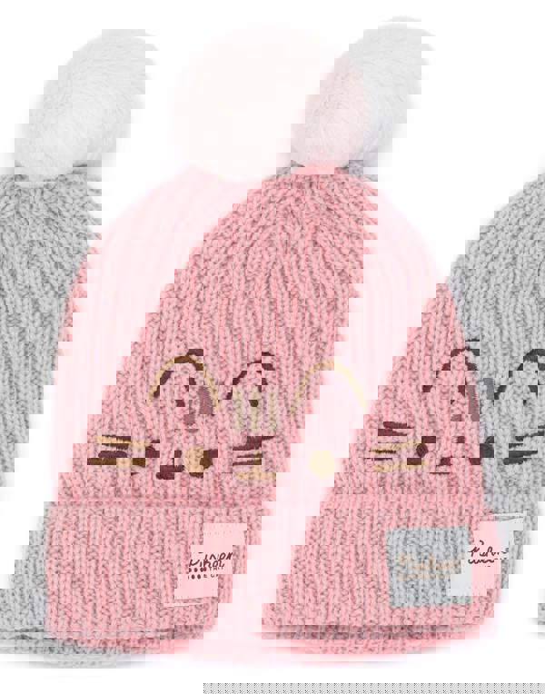 Pusheen Womens Pink Beanie and Gloves Set (One Size) [dis]