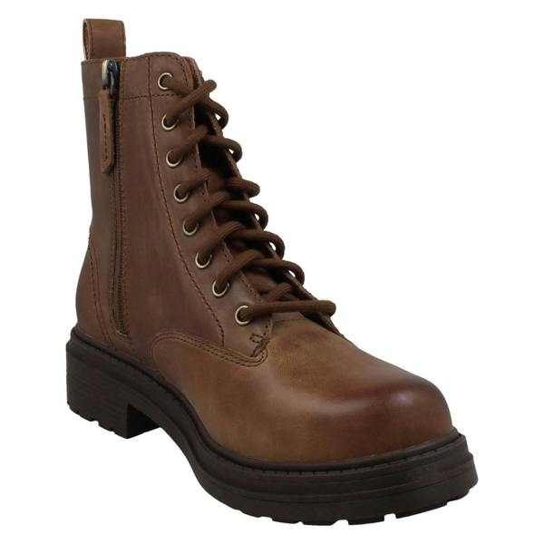 Clarks Ladies Clarks Chunky Sole Combat Style Boots Orinoco3 Style