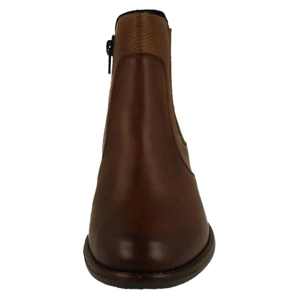 Remonte Ladies Remonte Low Heel Elasticated Casual Chelsea Boots D0F70