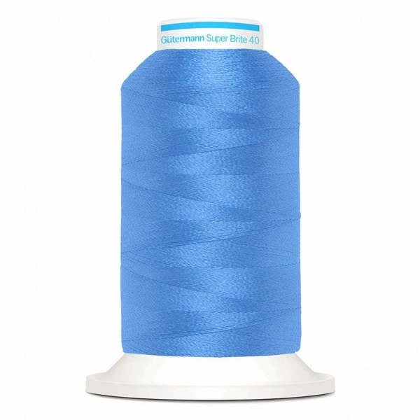 Gutermann Super Brite Polyester 40 Embroidery Thread 1000m Polyester Thread Suitable For Embroidery