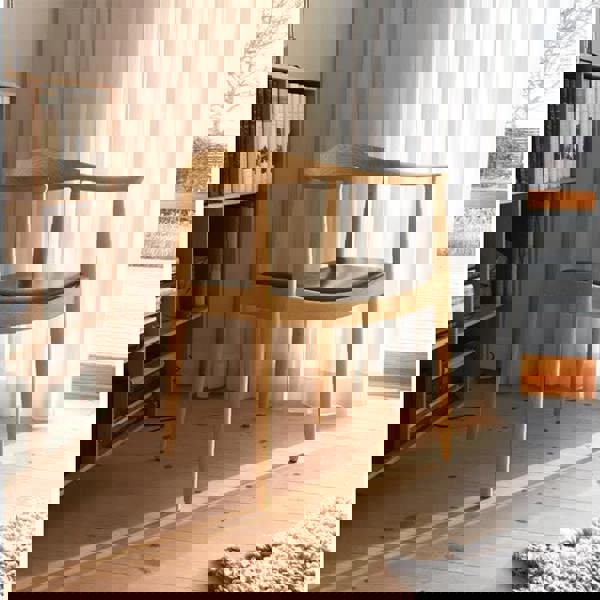 Classic Kennedy Style Dining Chair, Oak | Weilai Concept