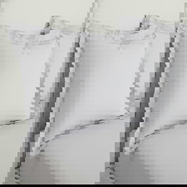 Bianca 200 Thread Count Cotton Percale Oxford Pillowcase Pair