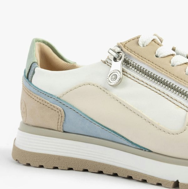 Rieker 49002-80 Womens Trainers White Combination
