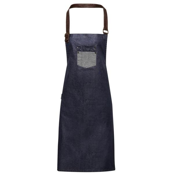 Premier Division Bibbed Apron - Indigo Denim