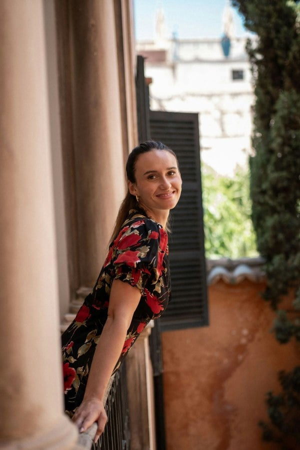 Gini London Black Floral Lace Trim Detail Midi Dress